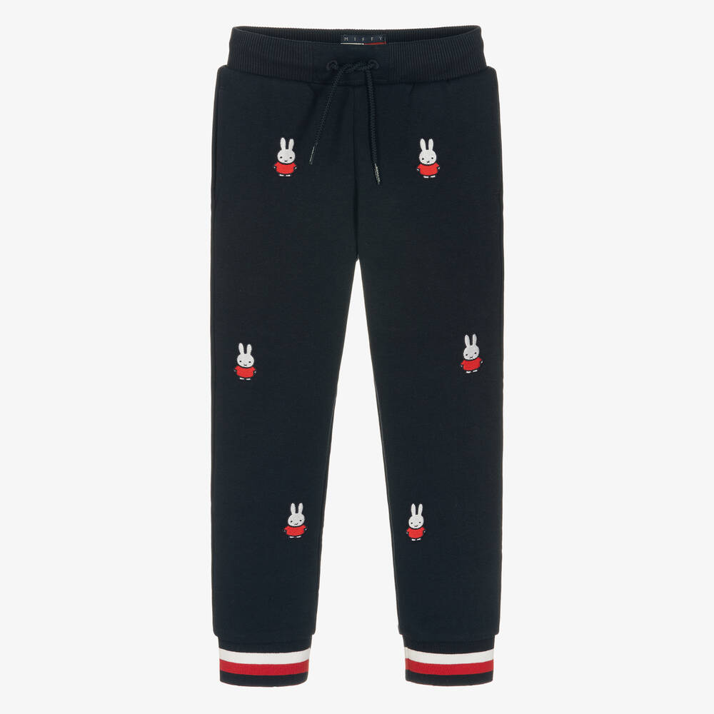 Tommy Hilfiger - Blaue Miffy Baumwoll-Jogginghose | Childrensalon