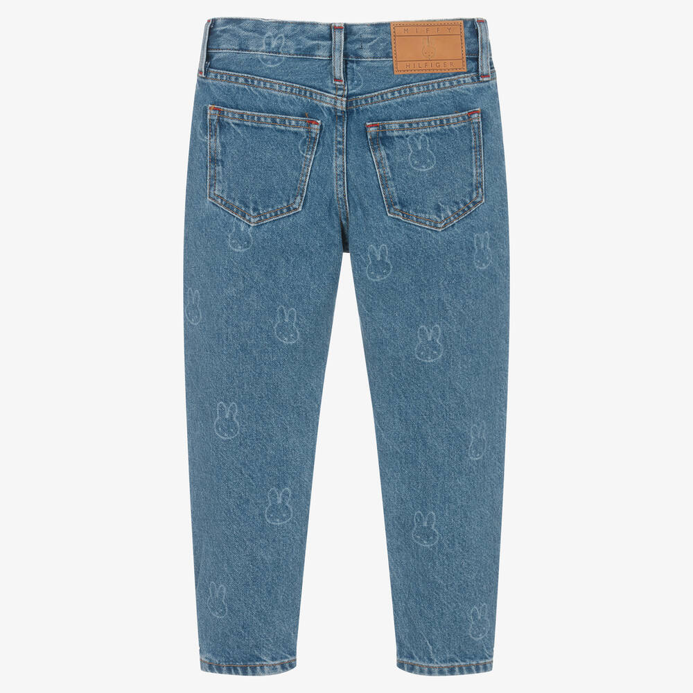 Tommy Hilfiger Gerade Teen Miffy Jeans in Blau Childrensalon