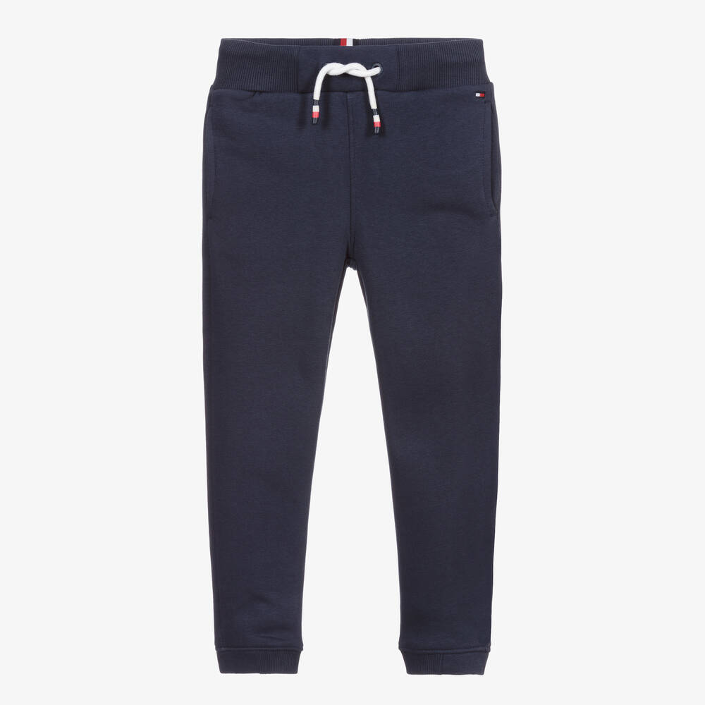 Blue tommy hilfiger joggers discount