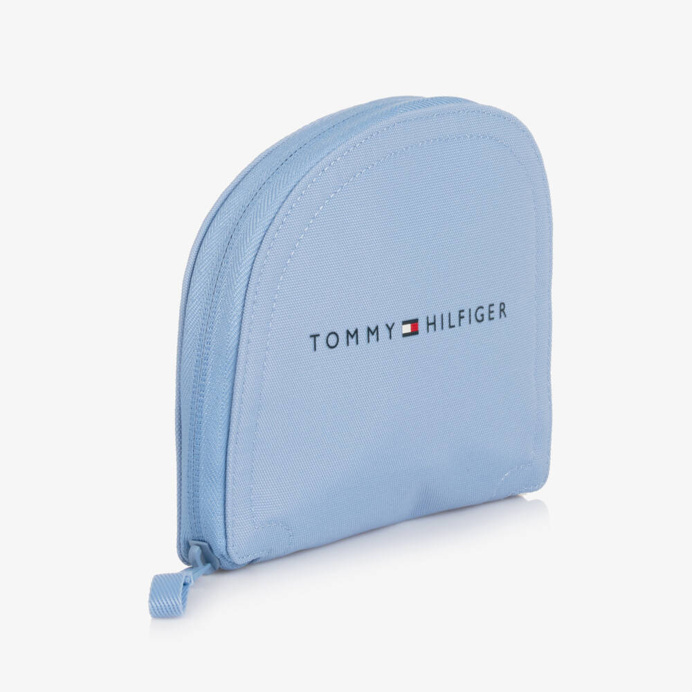 Tommy Hilfiger-Blue Packaway Drawstring Bag (40cm) | Childrensalon Outlet