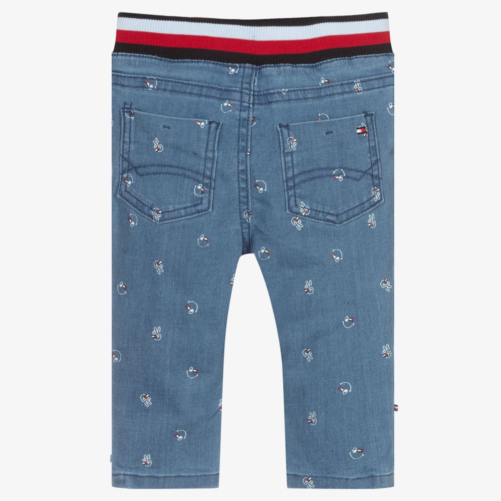 Tommy Hilfiger Blue Pull On Baby Jeans Childrensalon Outlet
