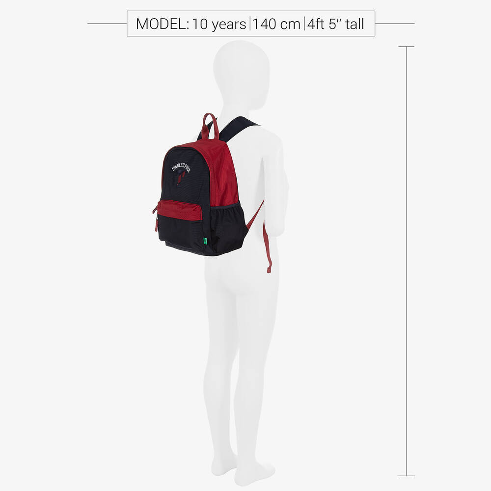 Tommy hilfiger hotsell red backpack