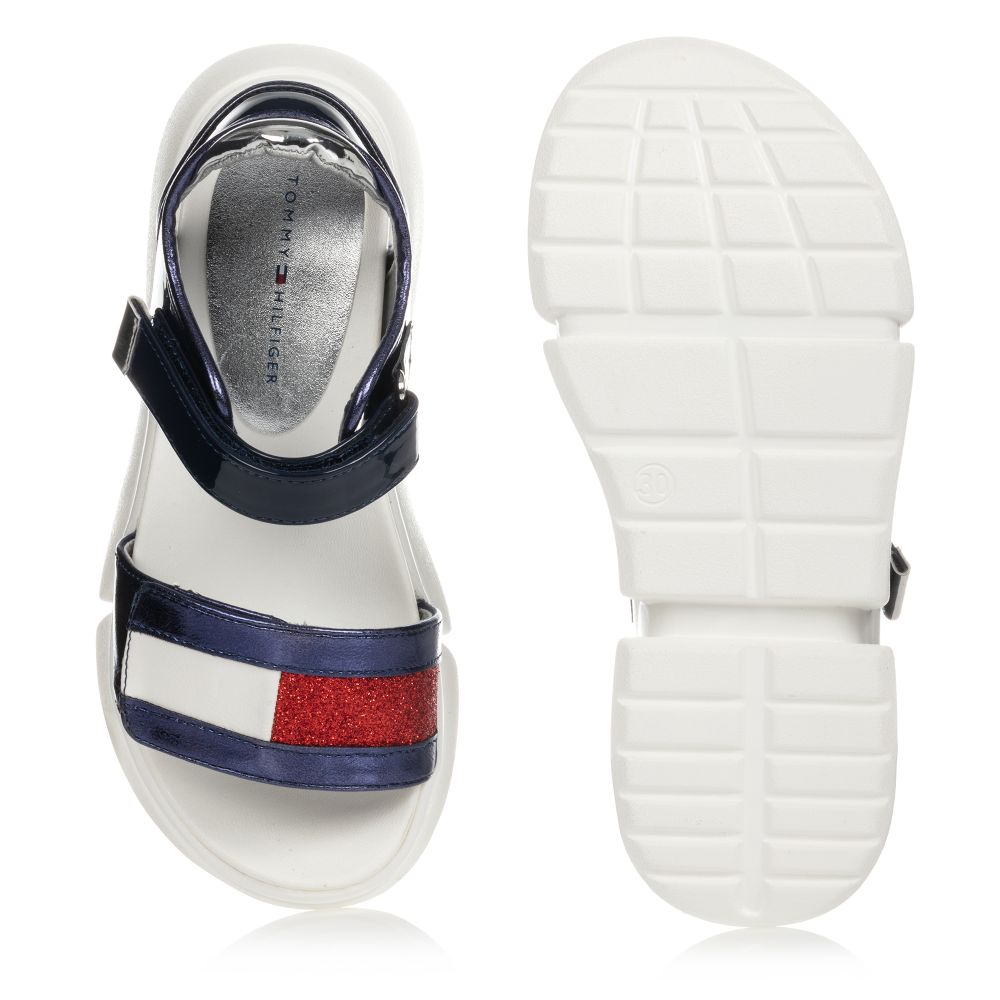 tommy velcro sandals