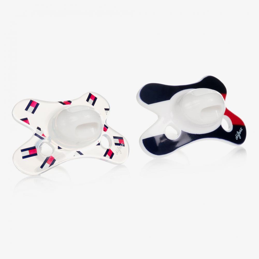 Tommy Hilfiger - Sucettes bleues et blanches (x 2) | Childrensalon