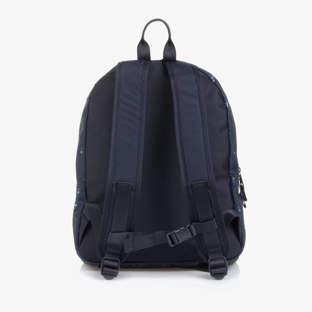 Tommy Hilfiger-Boys Blue Canvas Adventure Backpack | Childrensalon Outlet