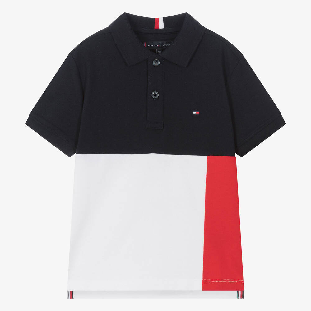 Boys tommy deals hilfiger polo shirt