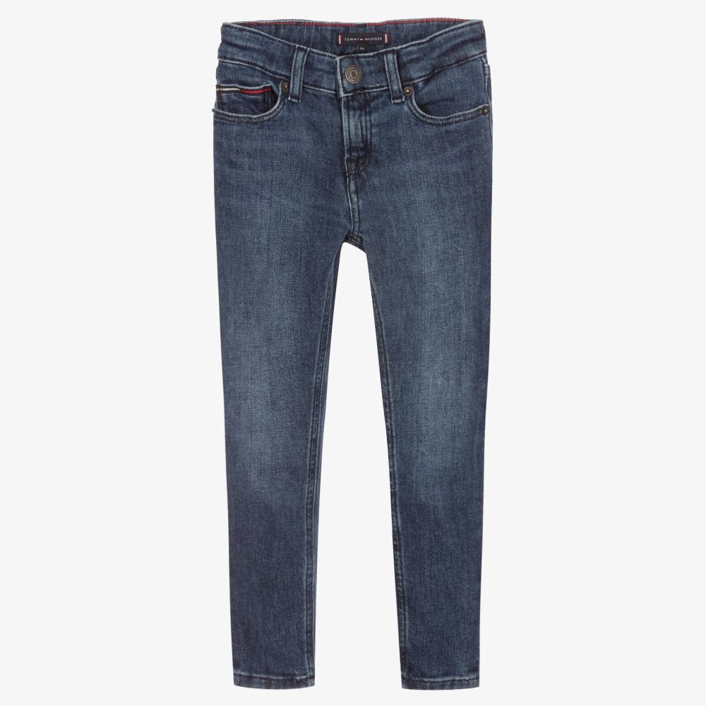 Tommy Hilfiger - Синие джинсы скинни для мальчиков | Childrensalon