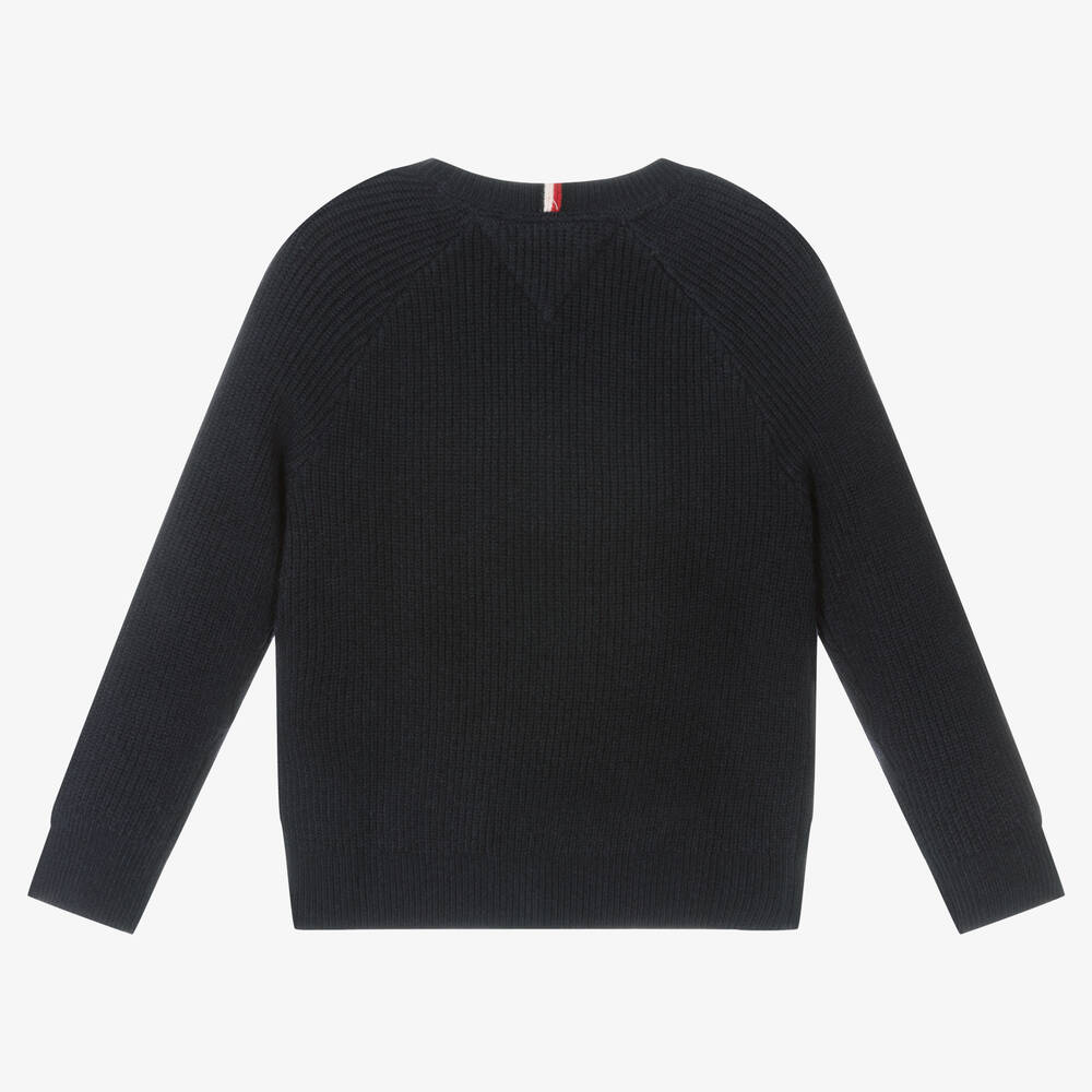 Tommy hilfiger black crew neck sweater new arrivals