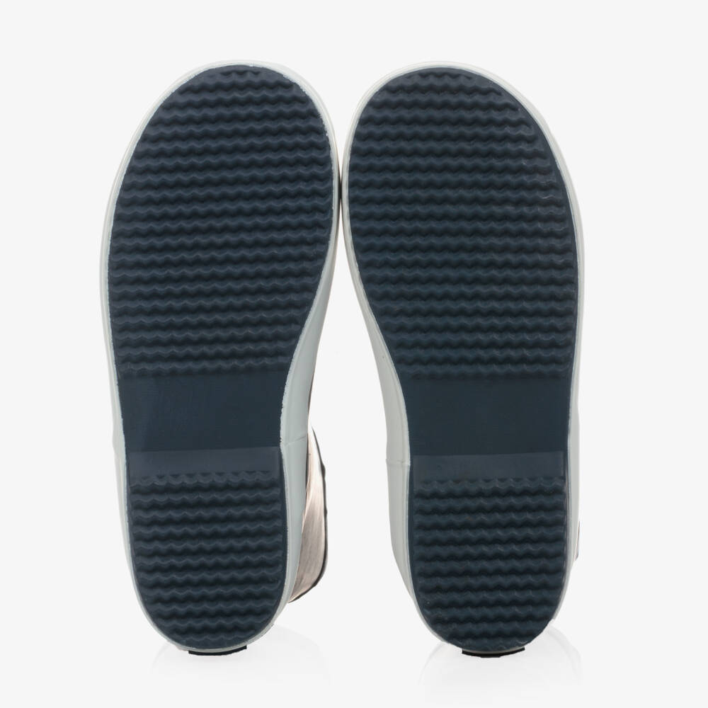 Tommy Hilfiger-Boys Blue Rain Boots with Logo | Childrensalon Outlet