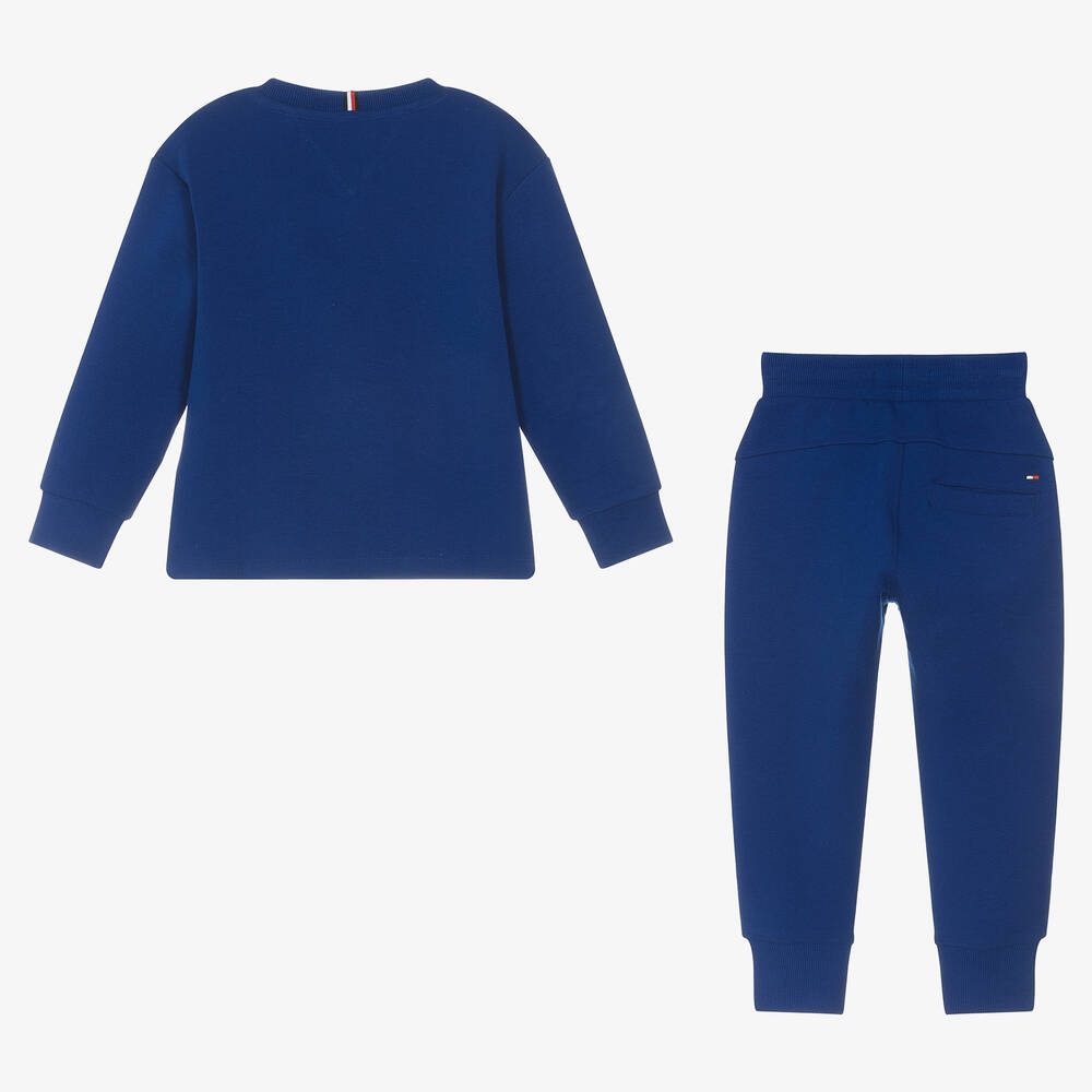 Tommy hilfiger discount blue tracksuit