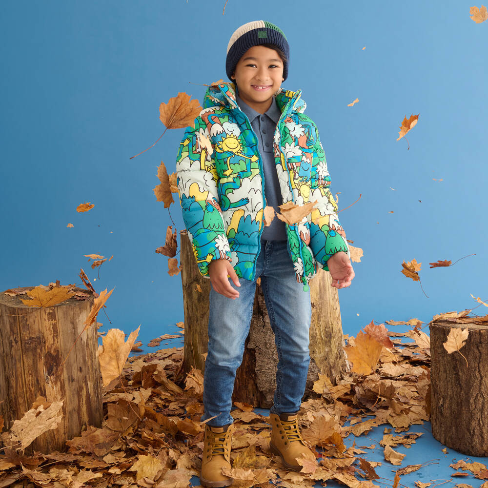 Tommy Hilfiger-Boys Blue Washed Scanton Vintage Slim Fit Jeans | Childrensalon Outlet