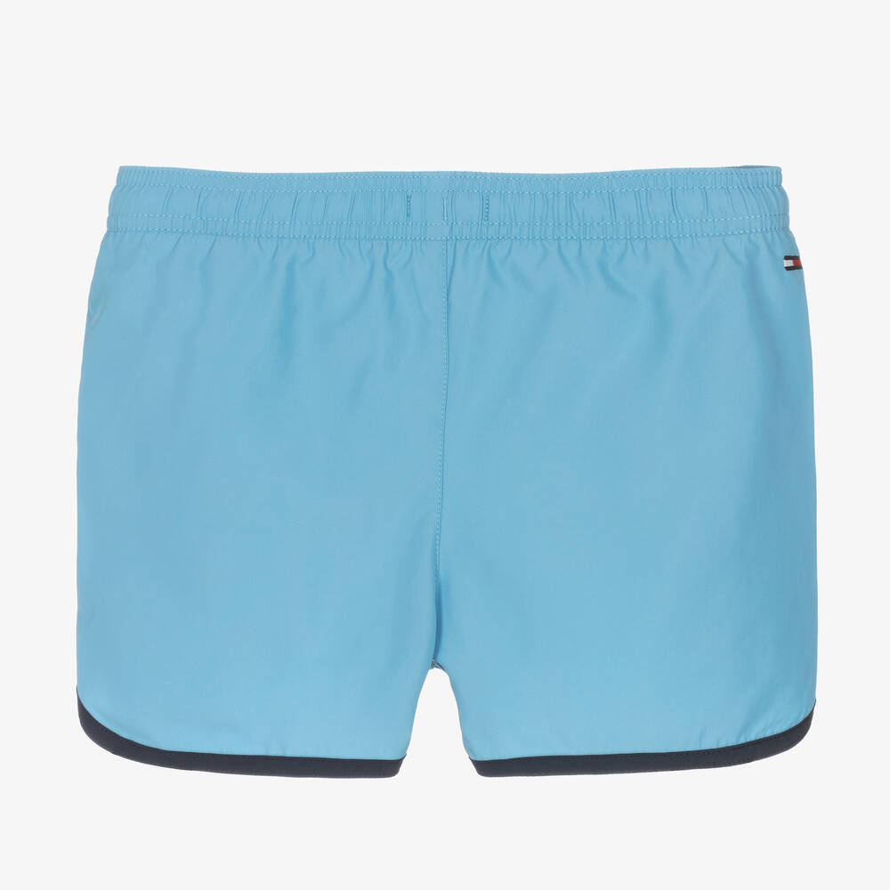 Tommy Hilfiger-Бело-голубые плавки-шорты | Childrensalon Outlet