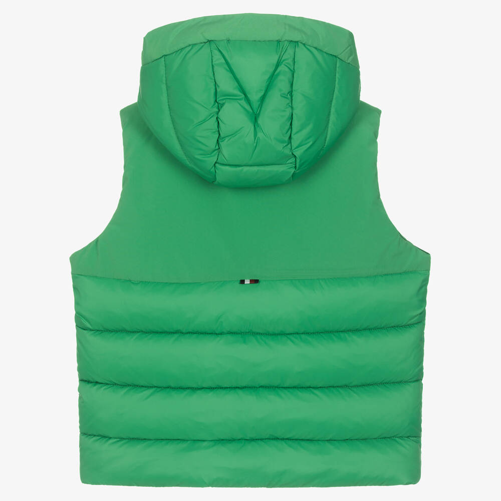 Tommy Hilfiger-جيليه مبطن لون أخضر للأولاد | Childrensalon Outlet