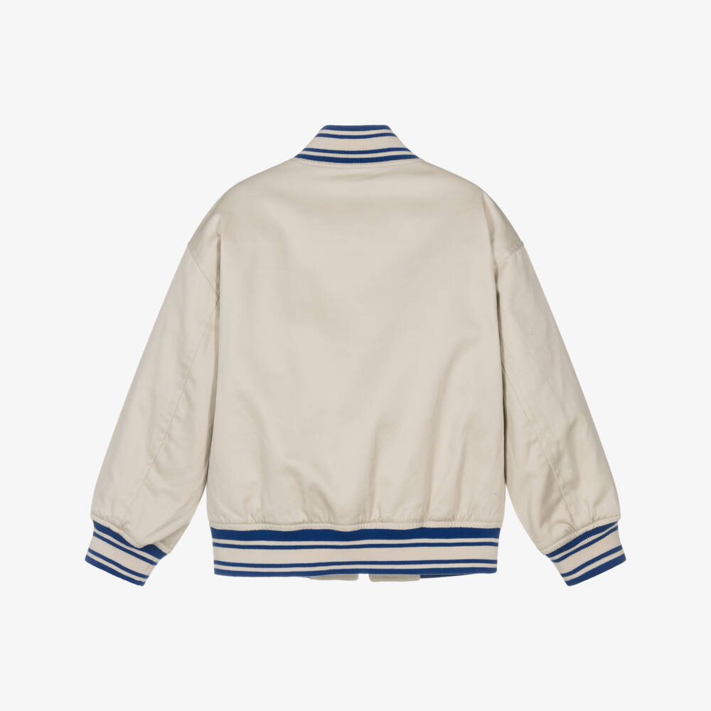 Tommy Hilfiger-Boys Classic Beige Bomber Coat | Childrensalon Outlet