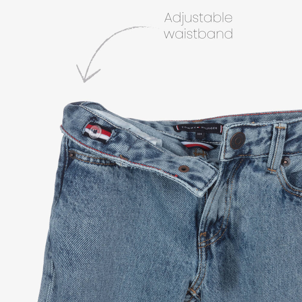 Tommy Hilfiger-Boys Classic Blue Denim Trousers | Childrensalon Outlet
