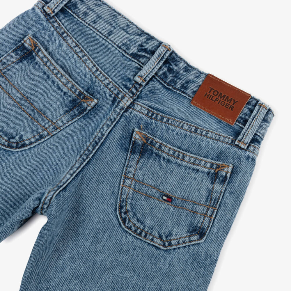 Tommy Hilfiger-Boys Classic Blue Denim Trousers | Childrensalon Outlet