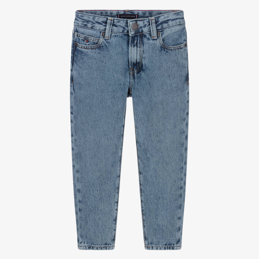 Tommy Hilfiger-Boys Classic Blue Denim Trousers | Childrensalon Outlet