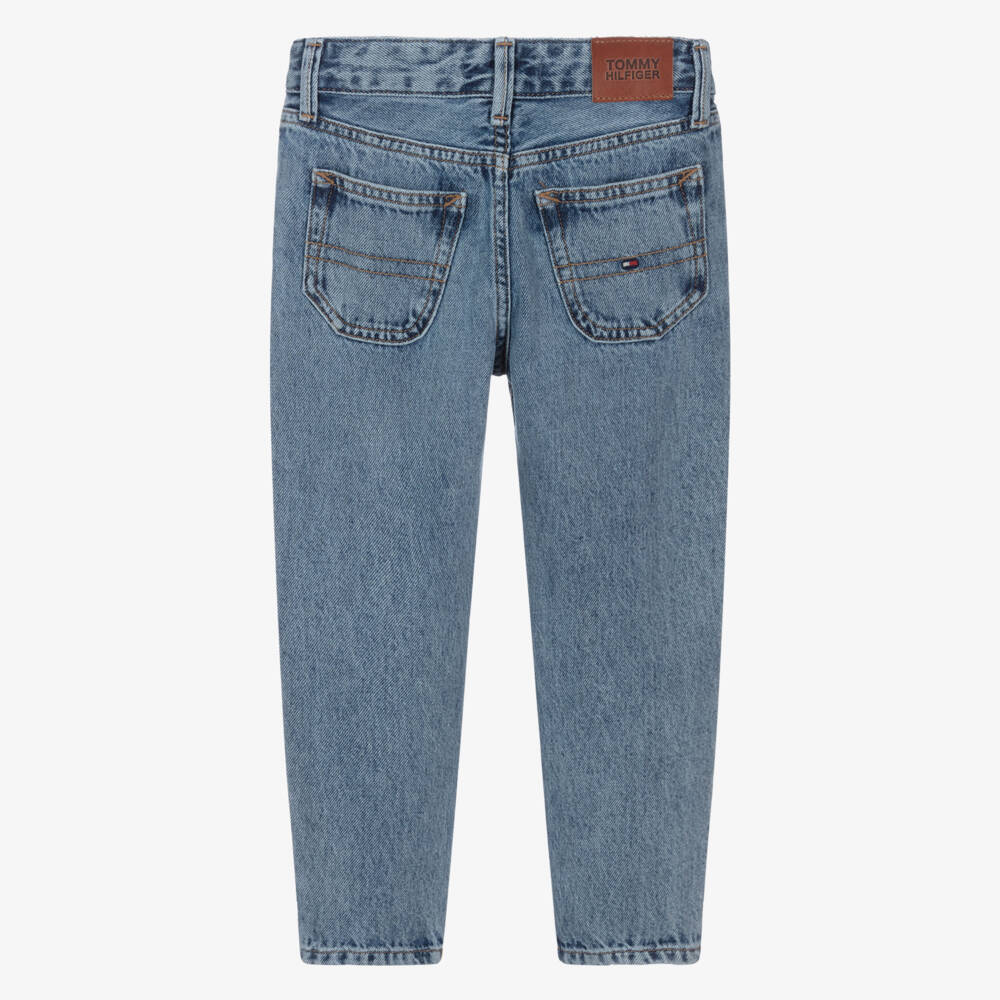 Tommy Hilfiger-Boys Classic Blue Denim Trousers | Childrensalon Outlet