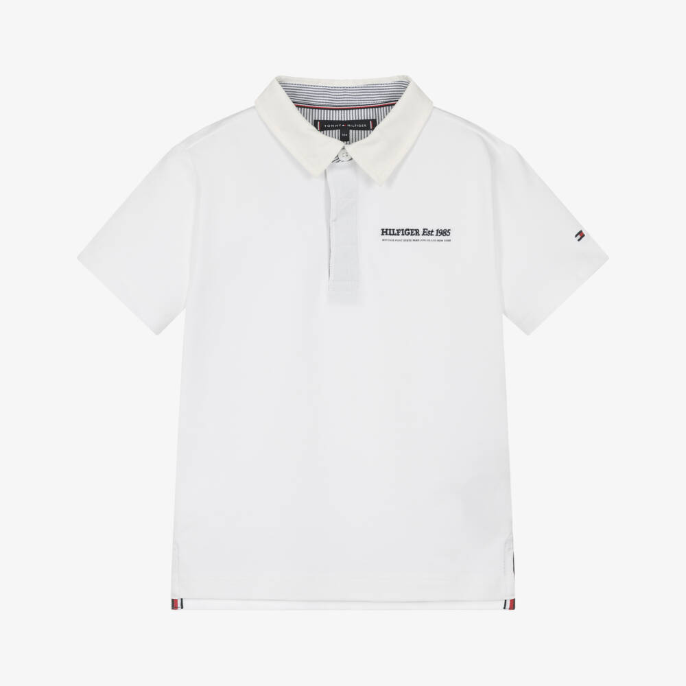 Tommy Hilfiger-Boys Classic Cotton Polo Top | Childrensalon Outlet