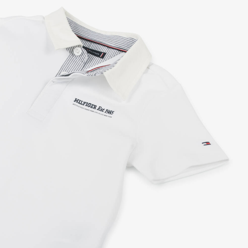 Tommy Hilfiger-Boys Classic Cotton Polo Top | Childrensalon Outlet
