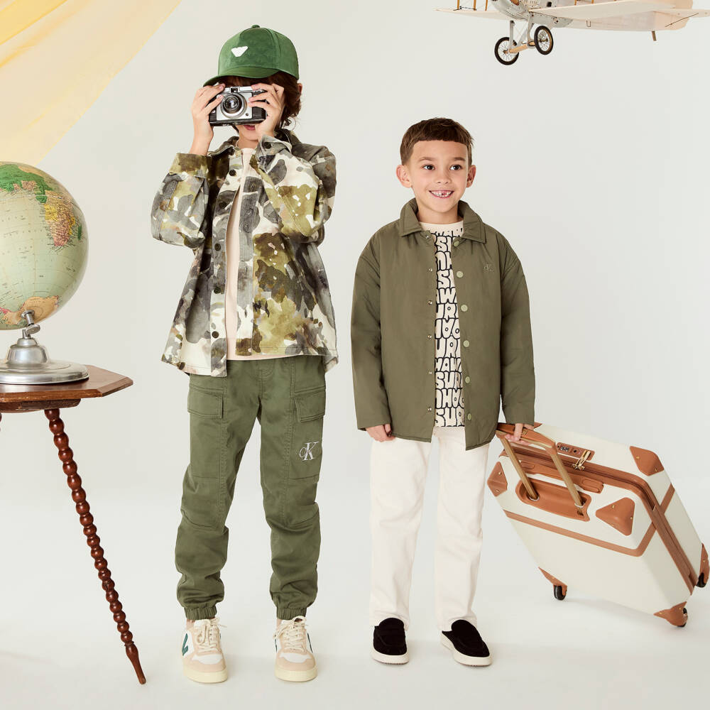 Tommy Hilfiger-Boys Classic Ivory Denim Trousers | Childrensalon Outlet