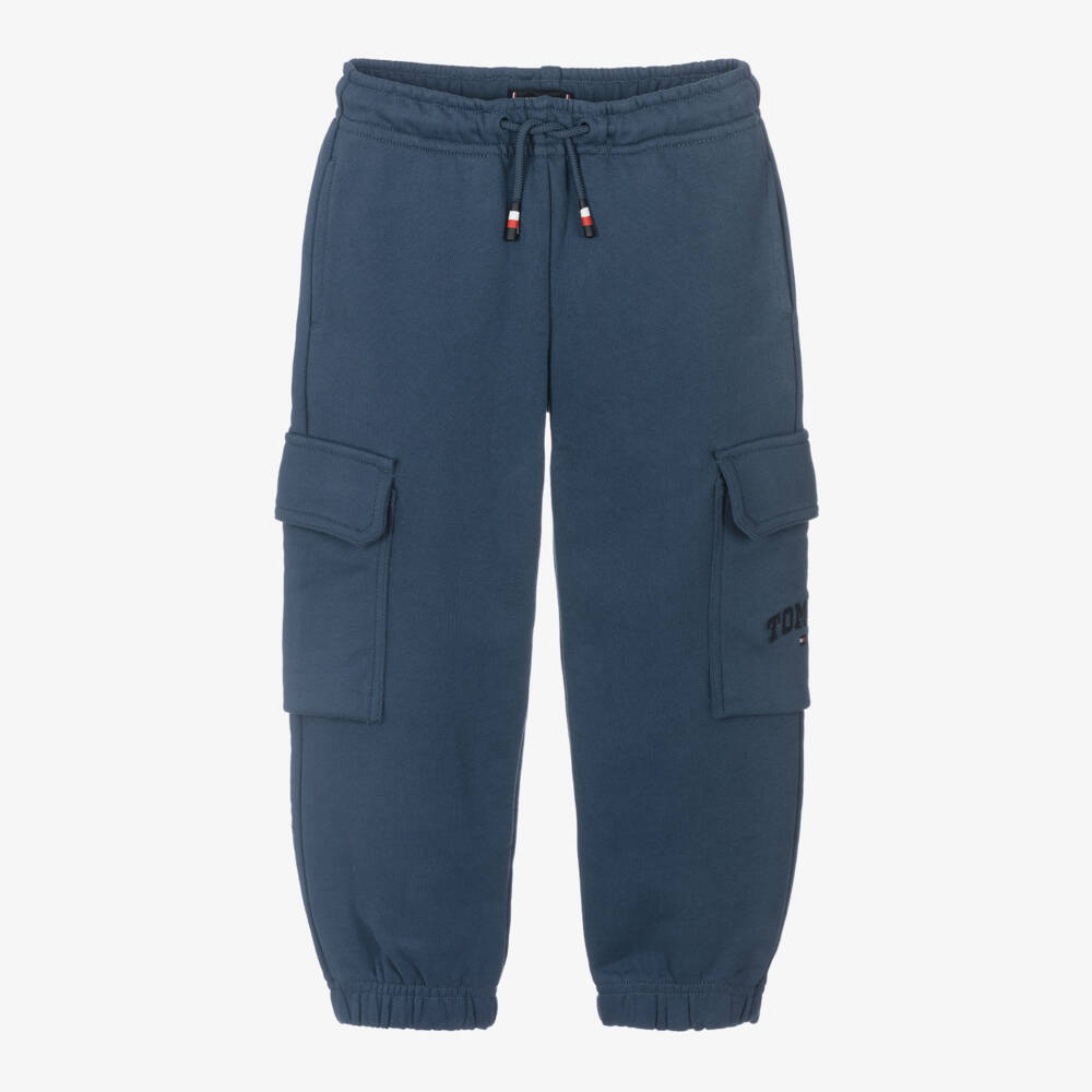 Tommy Hilfiger-Boys Cotton Cargo Trousers | Childrensalon Outlet