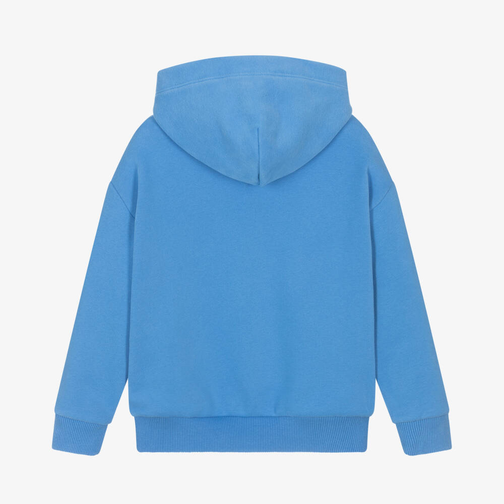 Tommy Hilfiger-Boys Cozy Cornflower Cotton Hoodie | Childrensalon Outlet