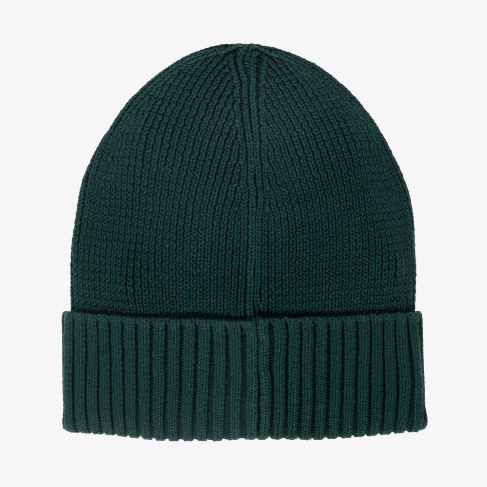 Tommy Hilfiger-Boys Cozy Emerald Knit Hat | Childrensalon Outlet