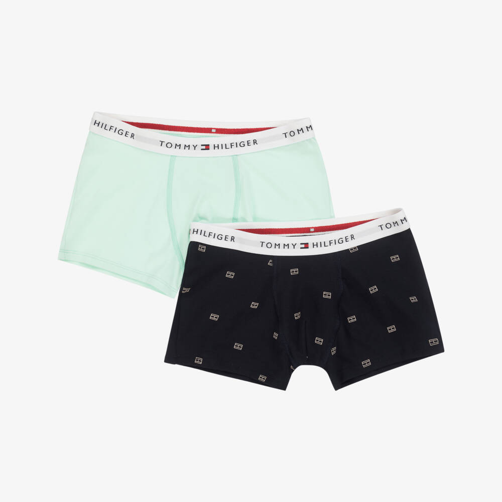 Tommy Hilfiger-Boys Dual-Tone Flag Print Boxers | Childrensalon Outlet