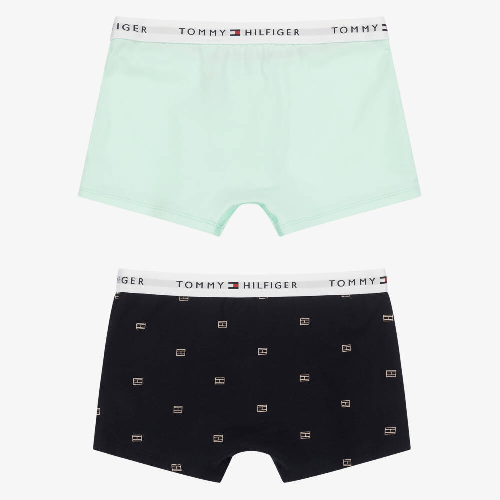 Tommy Hilfiger-Boys Dual-Tone Flag Print Boxers | Childrensalon Outlet