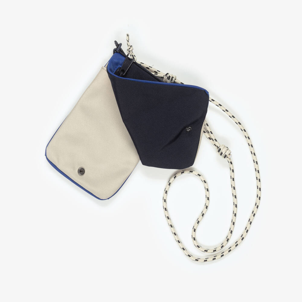 Tommy Hilfiger-Boys & Girls Blue Colourblock Crossbody Phone Pouch | Childrensalon Outlet
