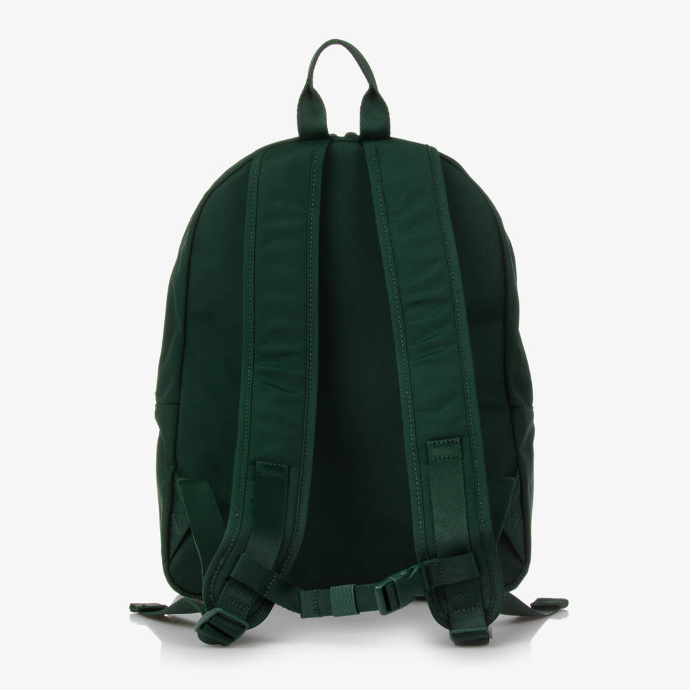 Tommy Hilfiger-حقيبة ظهر كانفاس لون اخضر داكن (37 سم) | Childrensalon Outlet