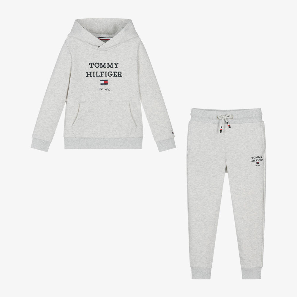 Boys tommy hilfiger tracksuit cheap