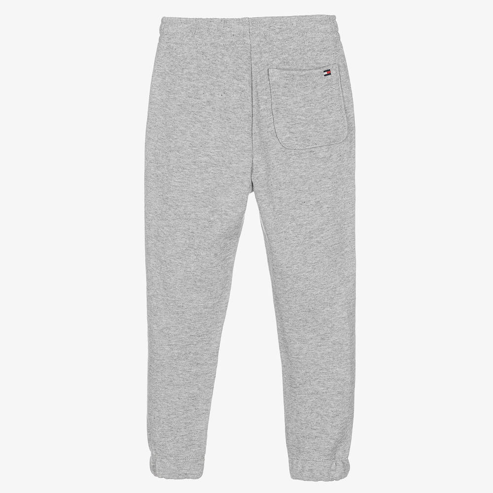Grey tommy hilfiger joggers shop