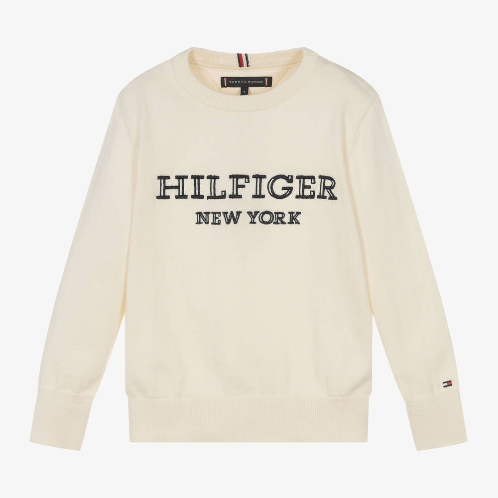 Pull coton tommy hilfiger top