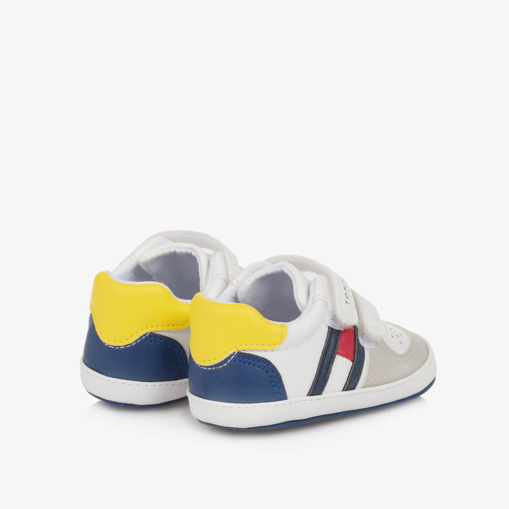 Tommy Hilfiger-Boys Multicolor Pre-Walker Sneakers | Childrensalon Outlet