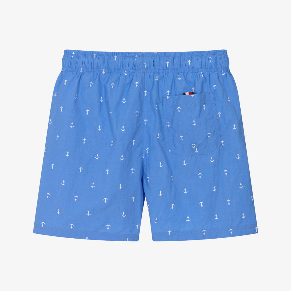 Tommy Hilfiger-Boys Nautical Anchor Swim Trunks | Childrensalon Outlet