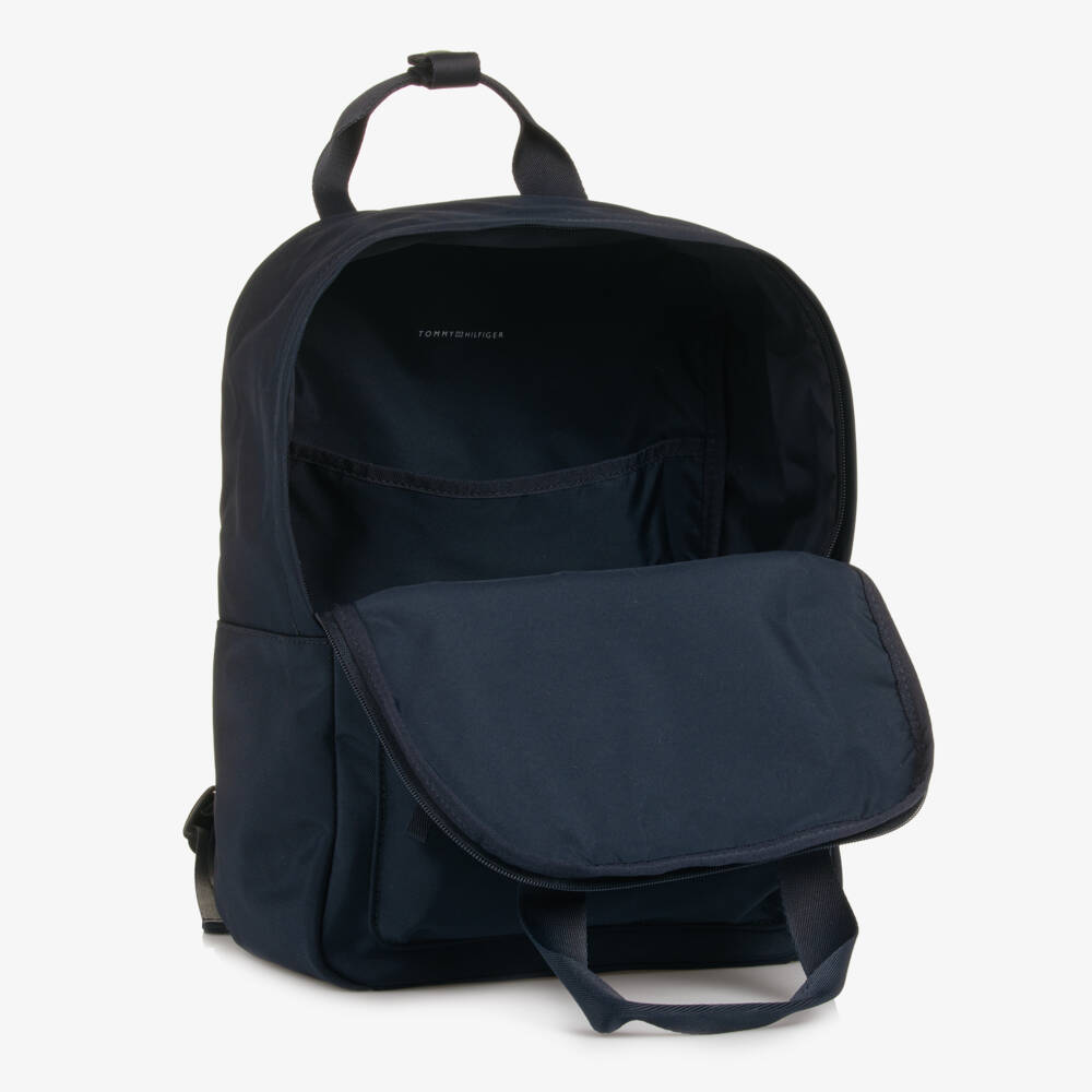 Tommy Hilfiger-Рюкзак из синего холста с логотипом для мальчиков | Childrensalon Outlet