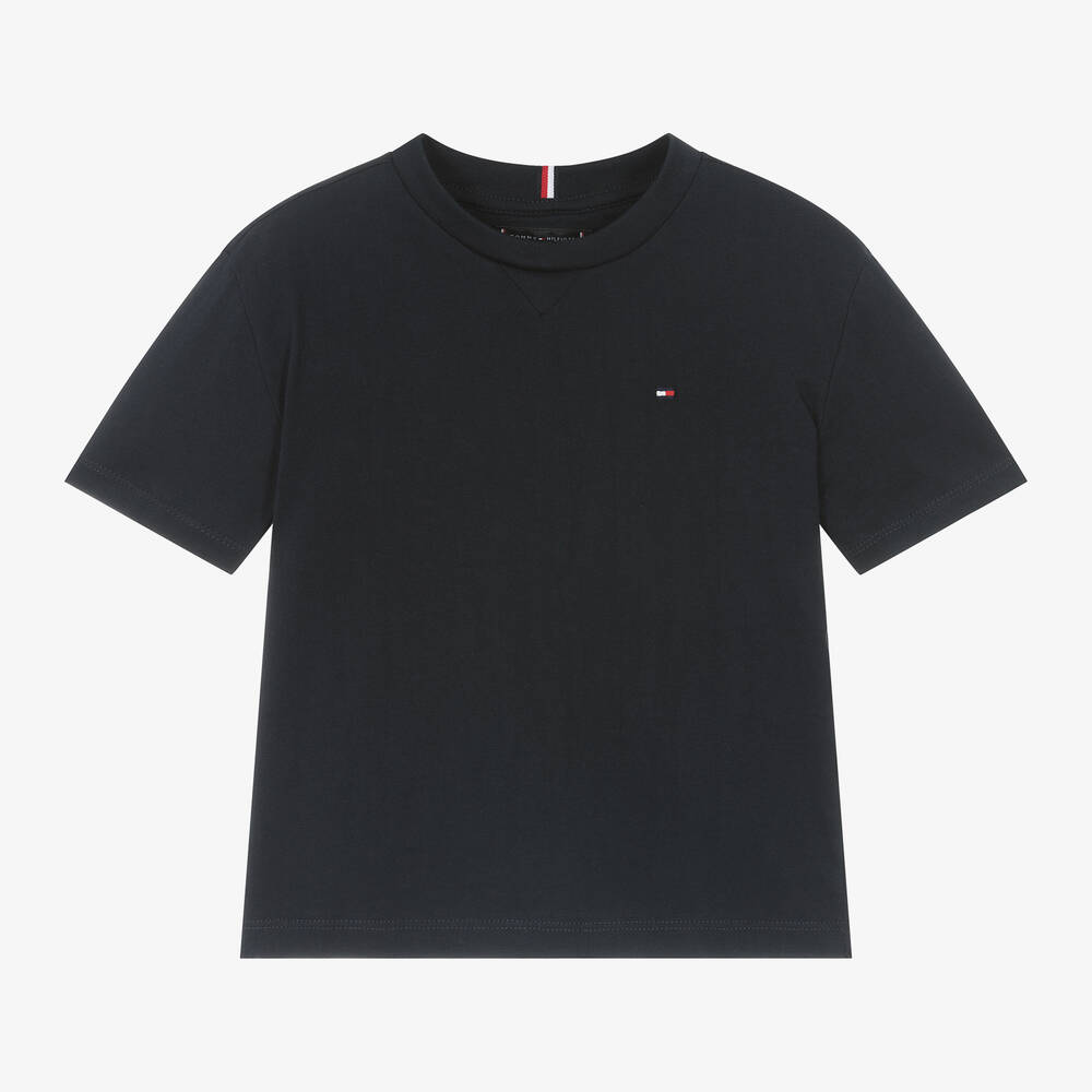 Navy blue tommy hilfiger t shirt shop
