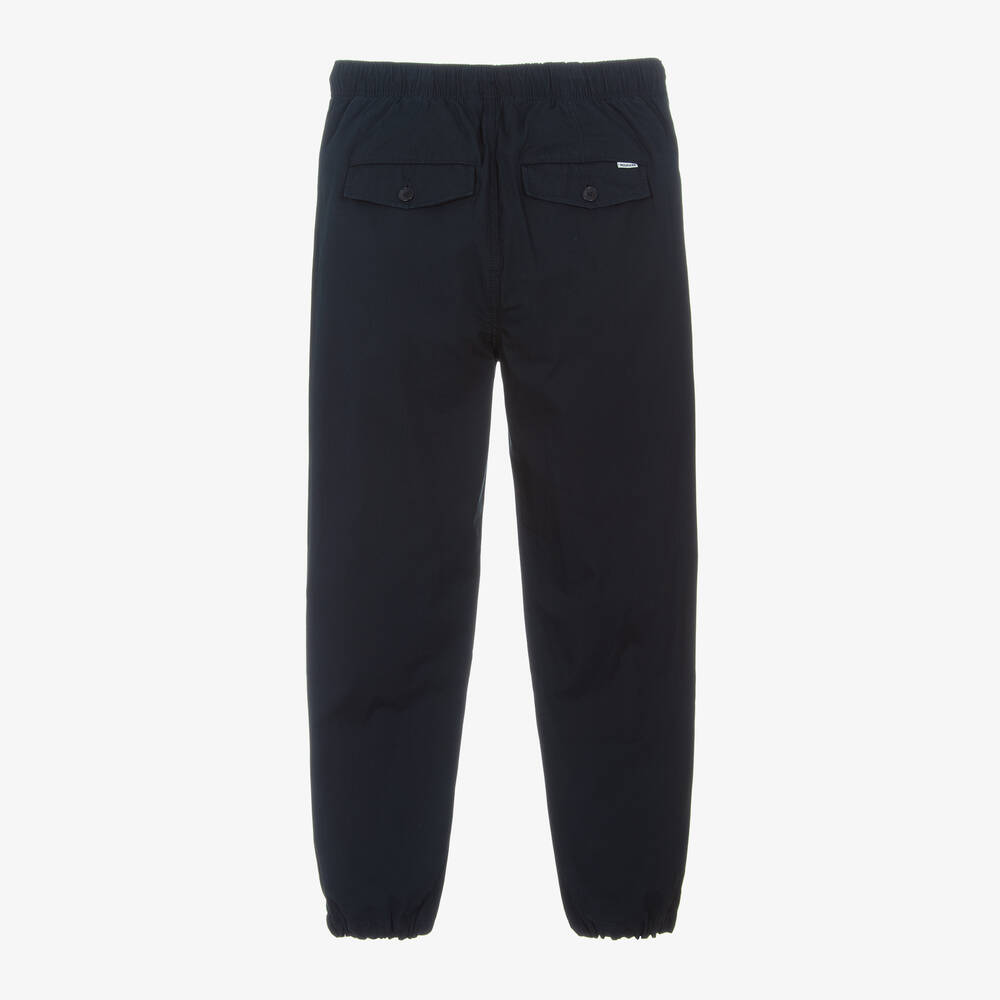 Tommy Hilfiger-Синие хлопковые брюки для мальчиков | Childrensalon Outlet