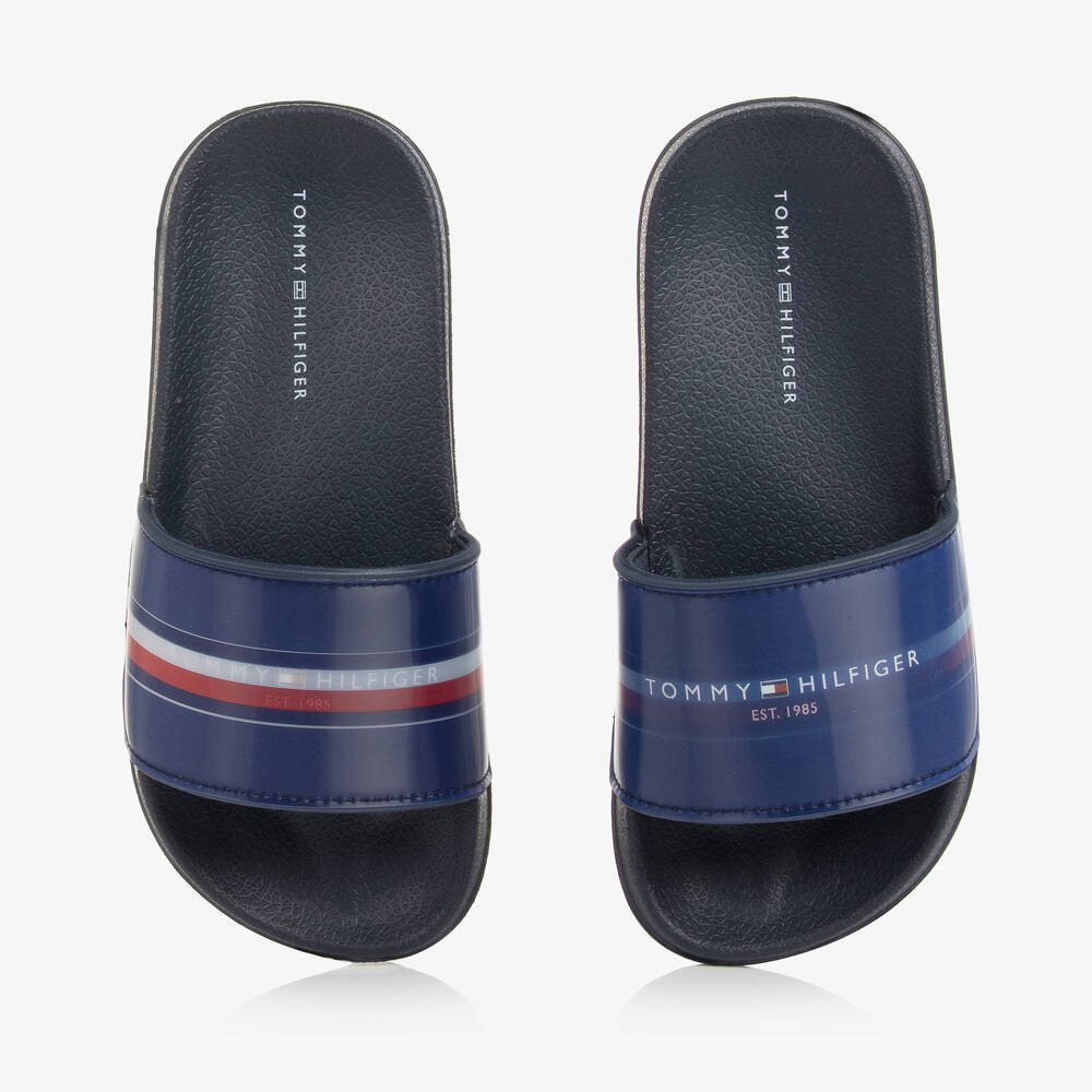 Tommy hilfiger sliders boys outlet
