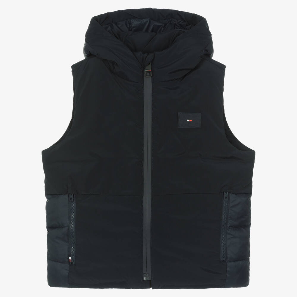 Boys tommy hilfiger gilet on sale