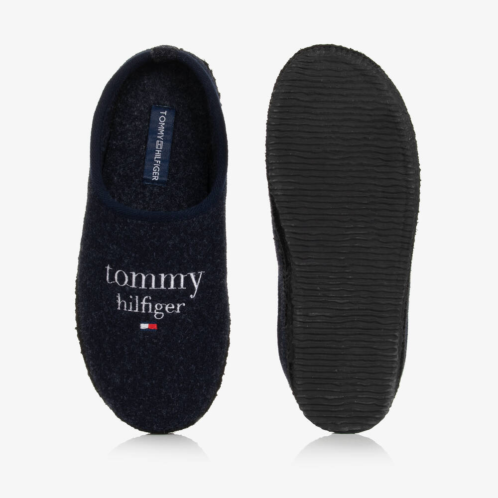 Tommy Hilfiger-Синие тапочки для мальчиков | Childrensalon Outlet