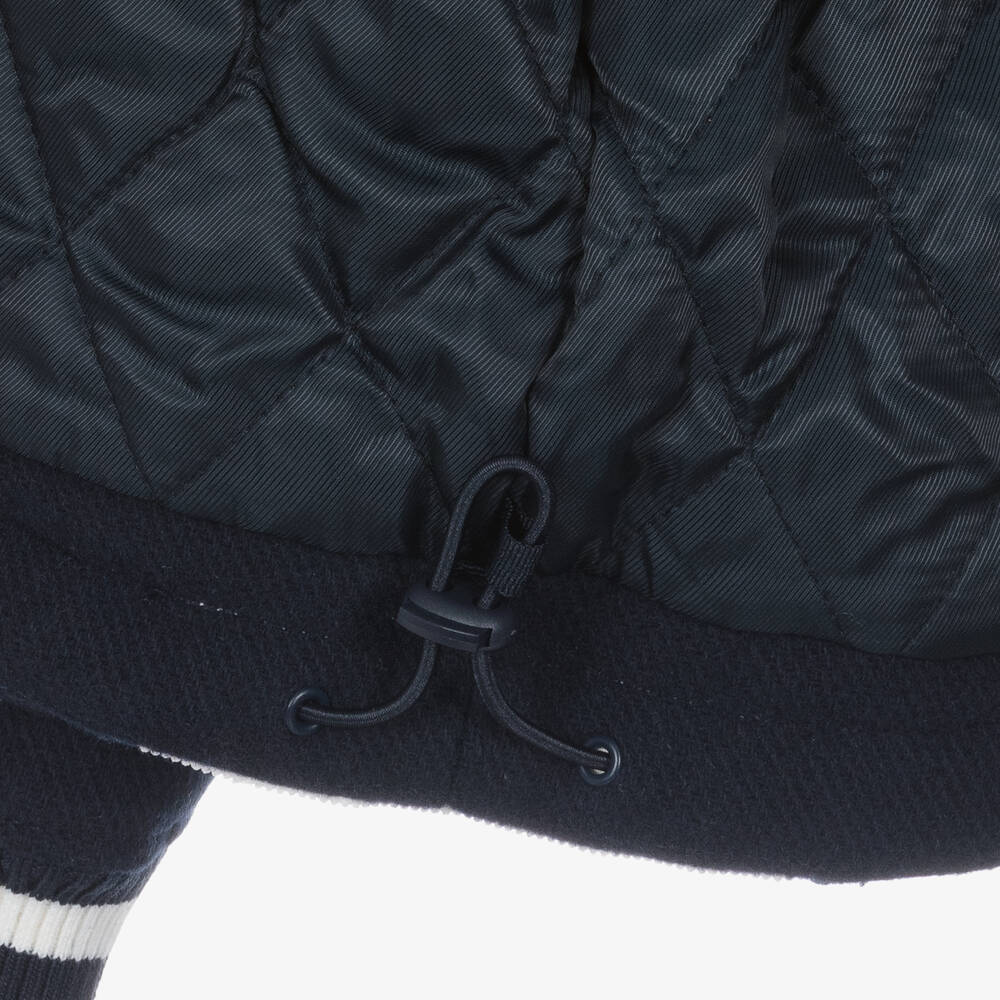 Tommy Hilfiger-Синяя куртка-бомбер Varsity для мальчиков | Childrensalon Outlet