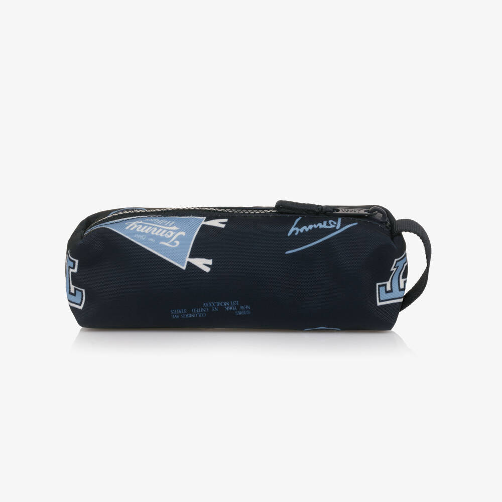 Tommy Hilfiger-Boys Navy Blue Varsity Print Pencil Case (20cm) | Childrensalon Outlet