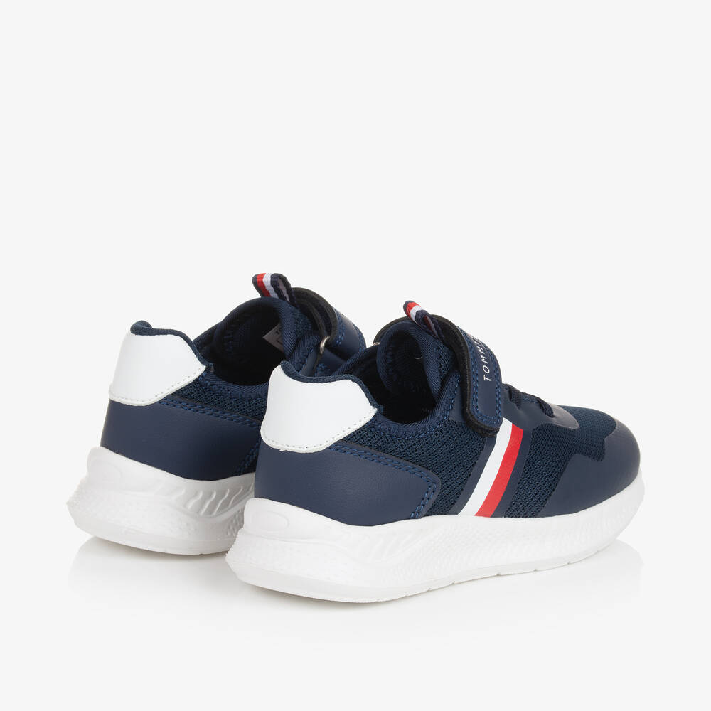 Tommy Hilfiger-Синие кроссовки на липучке для мальчиков | Childrensalon Outlet