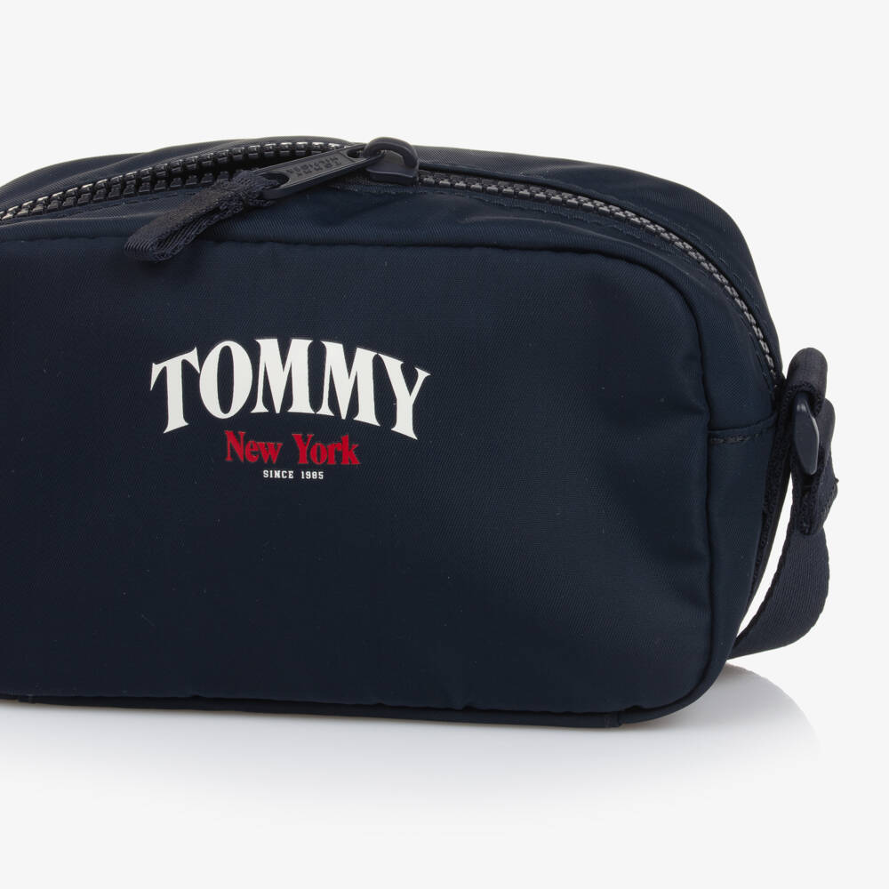 Tommy Hilfiger-Boys Navy Mini Crossbody Satchel | Childrensalon Outlet