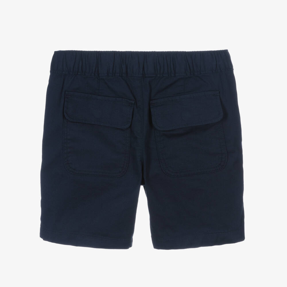 Tommy Hilfiger-Boys Navy Organic Cotton Chinos | Childrensalon Outlet
