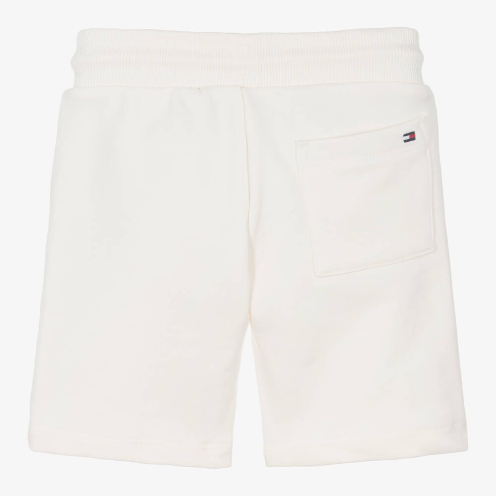 Tommy Hilfiger-Кремовые шорты из органического хлопка для мальчиков | Childrensalon Outlet