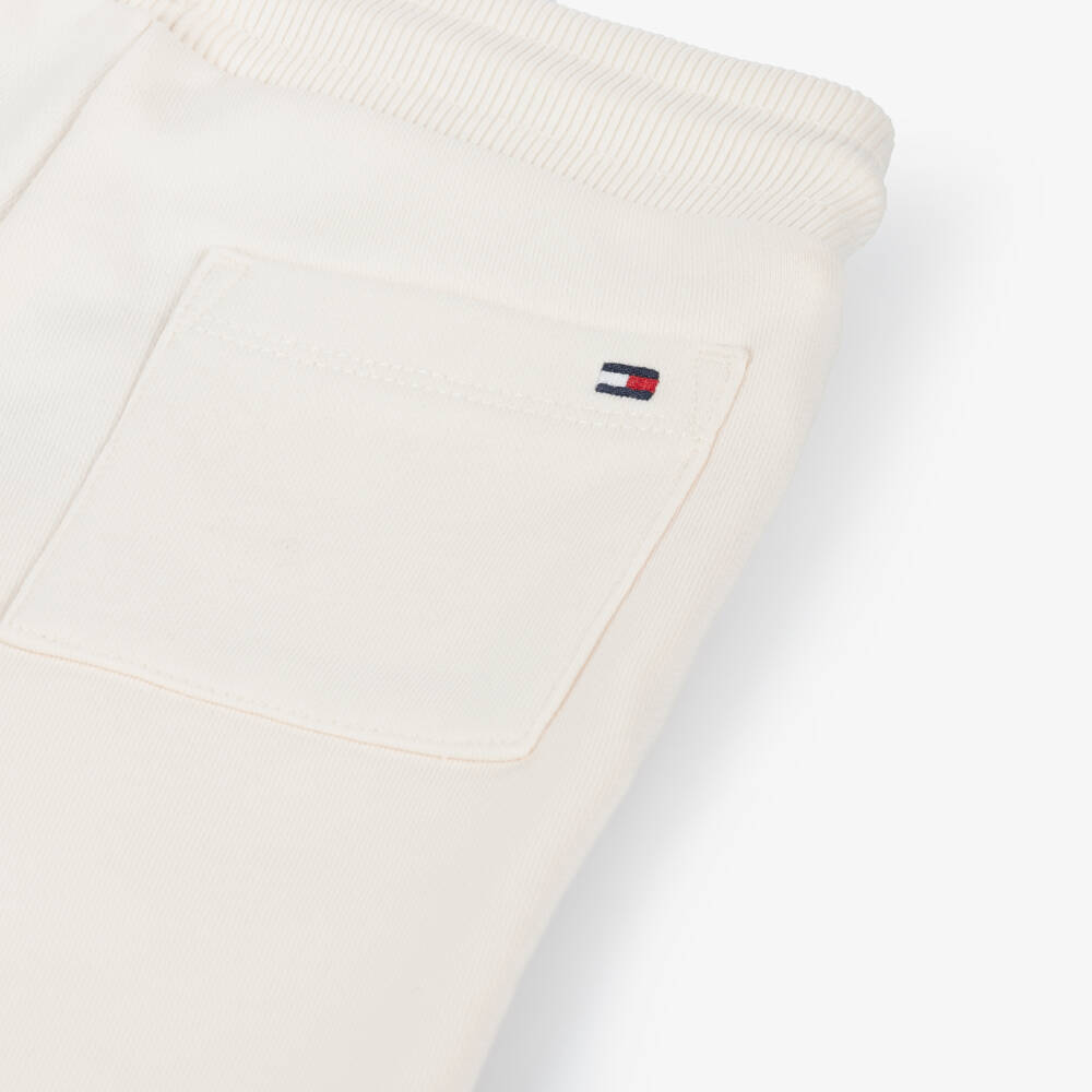 Tommy Hilfiger-Кремовые шорты из органического хлопка для мальчиков | Childrensalon Outlet